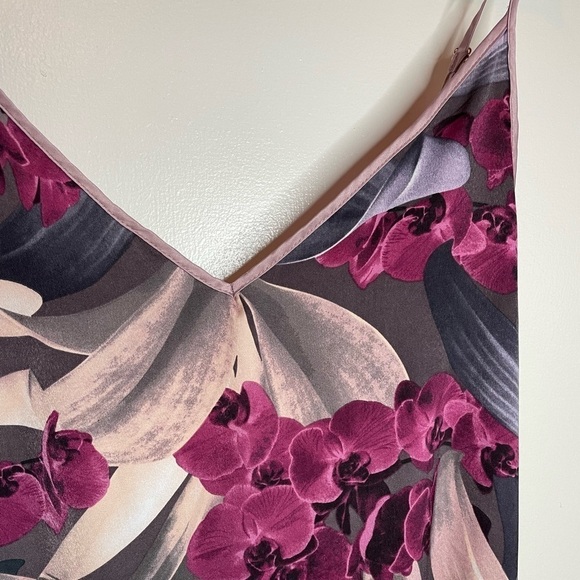 Secret possessions slip dress floral nightgown sleepwear - Picture 3 of 7